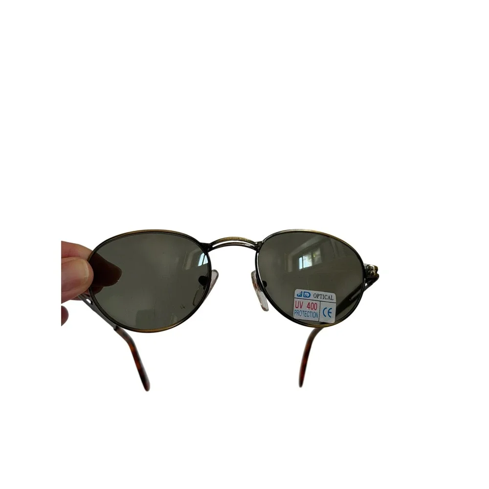 Vintage 90s/ Y2K Oval Metal Sunglasses